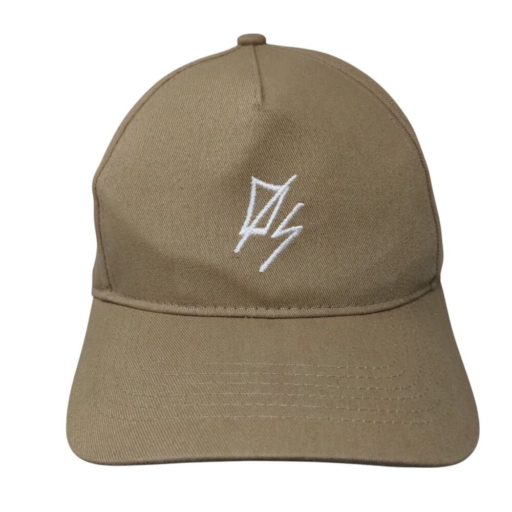 Big X Slideback Hat Tan OSFA Adjustable Embroidered Logo Vent Holes